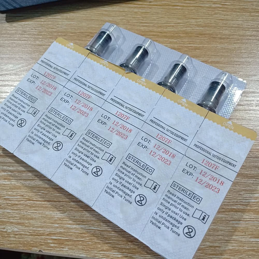 5pcs F Tattoo Cartridge Needles Disposable Tattoo Needles 5F 7F 9F 11F 13F 15F Medical Steel For Machine Gun Liner Shader
5pcs F Tattoo Cartridge Needles Disposable Tattoo Needles 5F 7F 9F 11F 13F 15F Medical Steel For Machine Gun Liner Shader