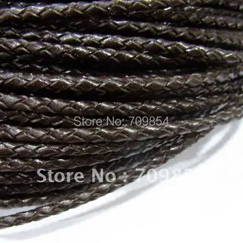 free shipping!!! 100meter/lroll 3mm Braided Genuine Leather Cord Coffe for bracelet and necklace jewelry string
free shipping!!! 100meter/lroll 3mm Braided Genuine Leather Cord Coffe for bracelet and necklace jewelry string