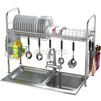 304 Steel Dish Rack Sink Drain Rack Kitchen storage organization plate display stand escurridor de platos de acero inoxidable
304 Steel Dish Rack Sink Drain Rack Kitchen storage organization plate display stand escurridor de platos de acero inoxidable