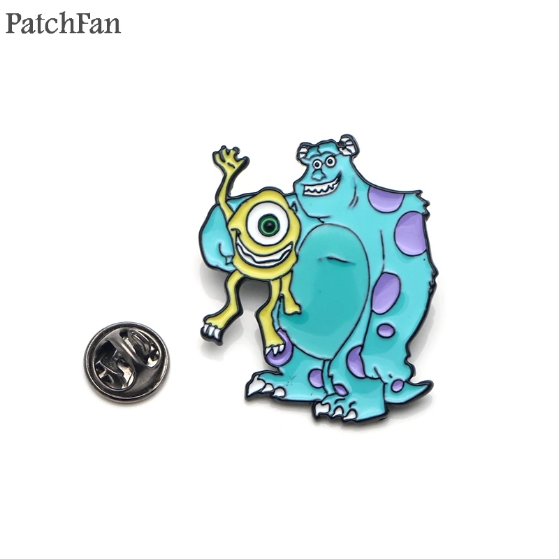 Patchfan Monsters University Zinc alloy tie pins badges para shirt bag clothes cap backpack shoes brooches badges medals A1598
Patchfan Monsters University Zinc alloy tie pins badges para shirt bag clothes cap backpack shoes brooches badges medals A1598