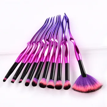 10pcs Eye Makeup Brushes Set Pro Eyeshadow Eyeliner Eyebrow Powder Fan Shaped Concealer Blush Blending Cosmetic Brushes Tool Kit
10pcs Eye Makeup Brushes Set Pro Eyeshadow Eyeliner Eyebrow Powder Fan Shaped Concealer Blush Blending Cosmetic Brushes Tool Kit