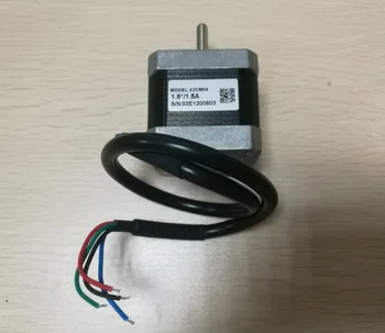 New Leadshine 42CM04-1A NEMA 17 stepper motor with 0.4 N.m (57 oz-in) holding torque 2 phase step motor 4 wires shaft size 5mm
New Leadshine 42CM04-1A NEMA 17 stepper motor with 0.4 N.m (57 oz-in) holding torque 2 phase step motor 4 wires shaft size 5mm