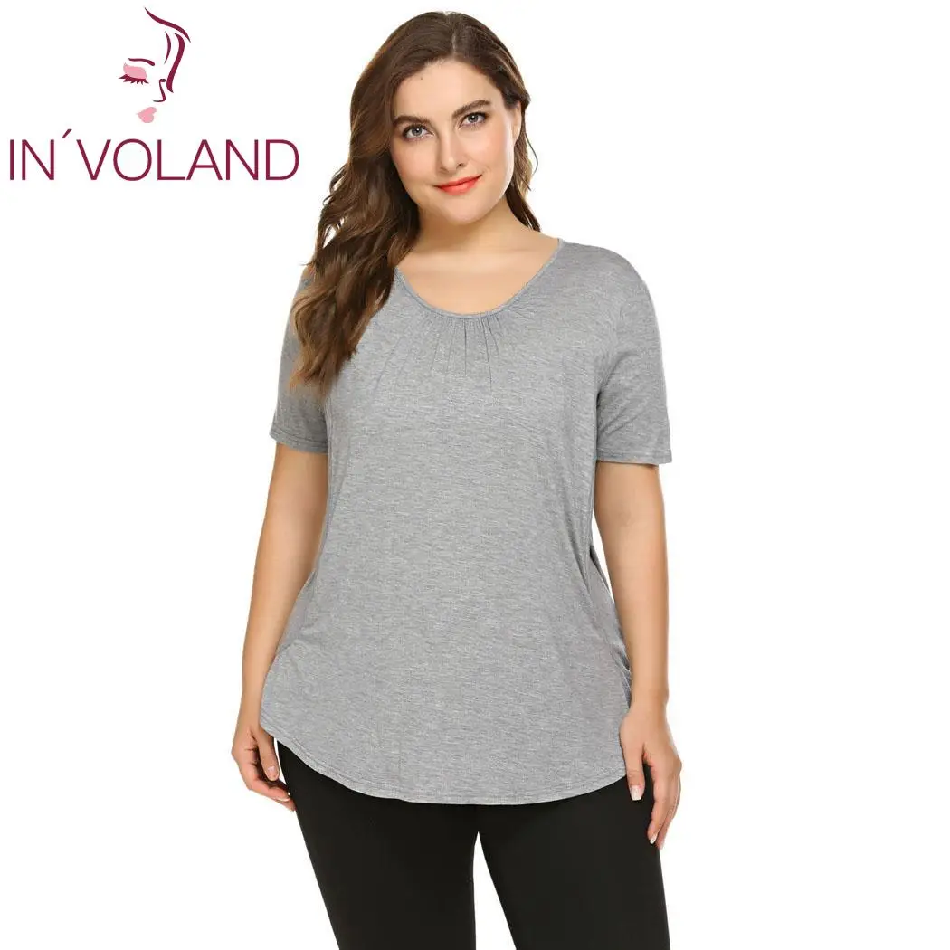 IN'VOLAND Women Loose T-Shirts Tops Plus Size XL-5XL Nursing Casual Short Sleeve Maternity Women Breastfeeding Tshirt Pullovers
IN'VOLAND Women Loose T-Shirts Tops Plus Size XL-5XL Nursing Casual Short Sleeve Maternity Women Breastfeeding Tshirt Pullovers