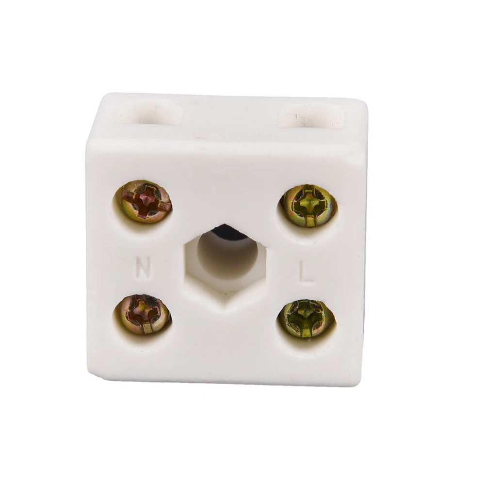5 Pcs 10A 2W4H 2 Way 4 Hole Connector Ceramic Terminal Block Porcelain Ceramic Terminal Blocks New Arrival
5 Pcs 10A 2W4H 2 Way 4 Hole Connector Ceramic Terminal Block Porcelain Ceramic Terminal Blocks New Arrival