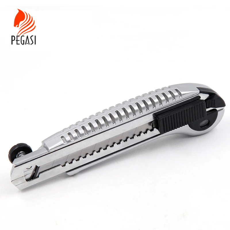 PEGASI SK-4 Stainless Steel 18mm Blade Wall Paper Cutting Utility Knife Applicable Super Sharp Hand Tools
PEGASI SK-4 Stainless Steel 18mm Blade Wall Paper Cutting Utility Knife Applicable Super Sharp Hand Tools