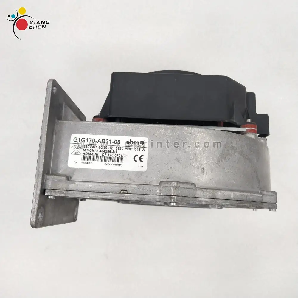C7.170.0701 Blower Ebm g1g170-ab31-08 C7.170.0701 SM52 CD74 Original Printing Machine For Heidelberg
C7.170.0701 Blower Ebm g1g170-ab31-08 C7.170.0701 SM52 CD74 Original Printing Machine For Heidelberg