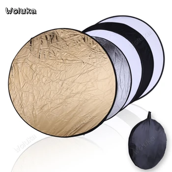 Five-in-one Reflector board 110cm Oubao foldable Five color plate Photographic studio lighting panel fill light CD50 T10
Five-in-one Reflector board 110cm Oubao foldable Five color plate Photographic studio lighting panel fill light CD50 T10