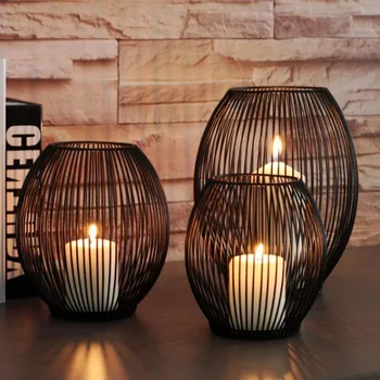 2pcs Iron Lantern Black Wire Mesh Tea Light Candle Holder Home Ornament Vintage Art Style
2pcs Iron Lantern Black Wire Mesh Tea Light Candle Holder Home Ornament Vintage Art Style