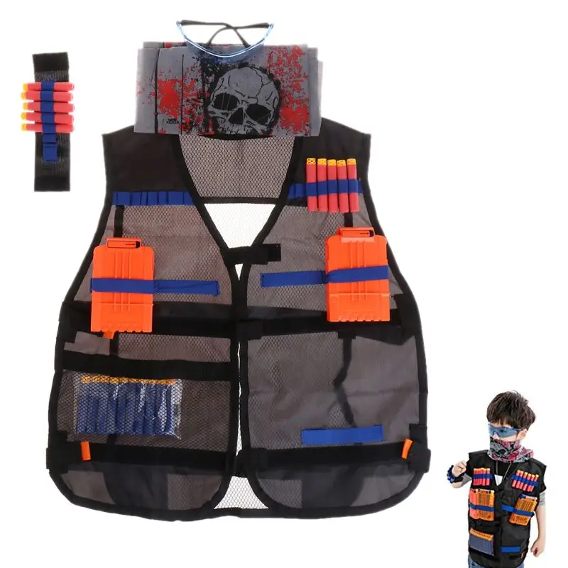 Super Cost-effective Red Mask Kit Toy Gun Glasses Shuttle Bullet Clip For Nerf Mega Water Gun Accessories Adults Boys Gift
Super Cost-effective Red Mask Kit Toy Gun Glasses Shuttle Bullet Clip For Nerf Mega Water Gun Accessories Adults Boys Gift