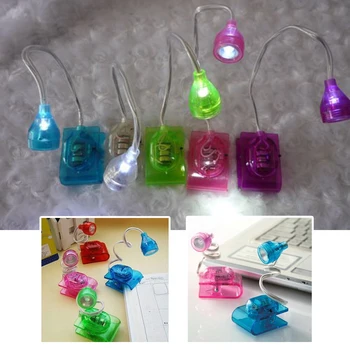 Reading Light Mini Portable Led Book Reading Light Clip Lamp For Laptop PC Music Stand Light Flexible Lamp Random Color
Reading Light Mini Portable Led Book Reading Light Clip Lamp For Laptop PC Music Stand Light Flexible Lamp Random Color