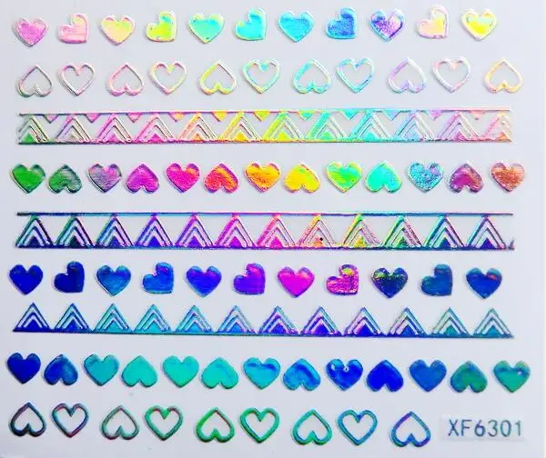 1pc Nail Sticker heart totem Laser silver gold Back glue Shell Color Nail art tool
1pc Nail Sticker heart totem Laser silver gold Back glue Shell Color Nail art tool