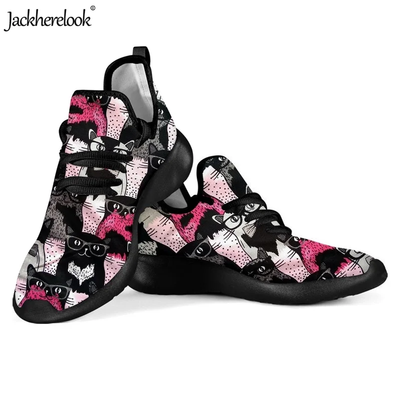 Jackherelook Cute Teenagers Running Shoes Cartoon Cat Print Sport Sneakers Breathable Mesh Vulcanized Shoes for Women Footwear
Jackherelook Cute Teenagers Running Shoes Cartoon Cat Print Sport Sneakers Breathable Mesh Vulcanized Shoes for Women Footwear