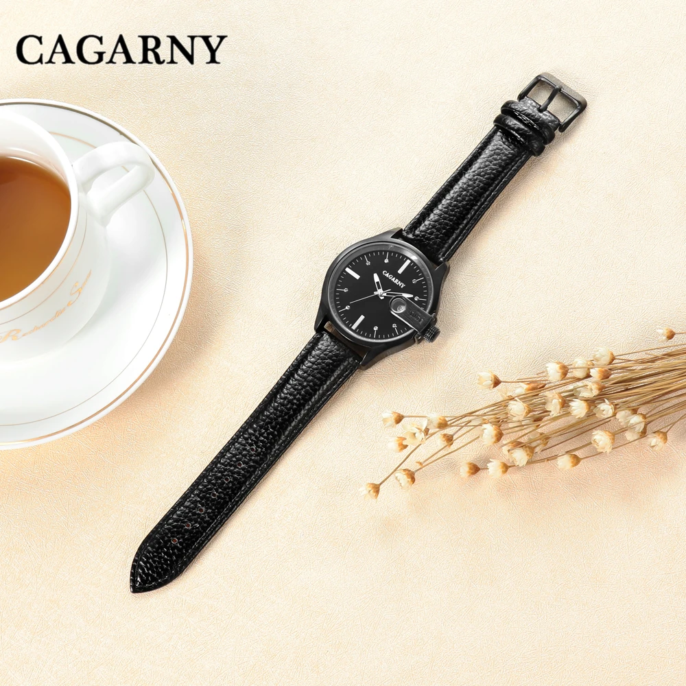 cagarny quartz watch women clock fashion wristwatches 2017 free shipping (15)