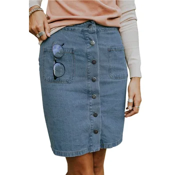 Skirts Womens Streetwear Jeans Skirt Short Skirt Empire Button Solid Above Knee, Mini
Skirts Womens Streetwear Jeans Skirt Short Skirt Empire Button Solid Above Knee, Mini