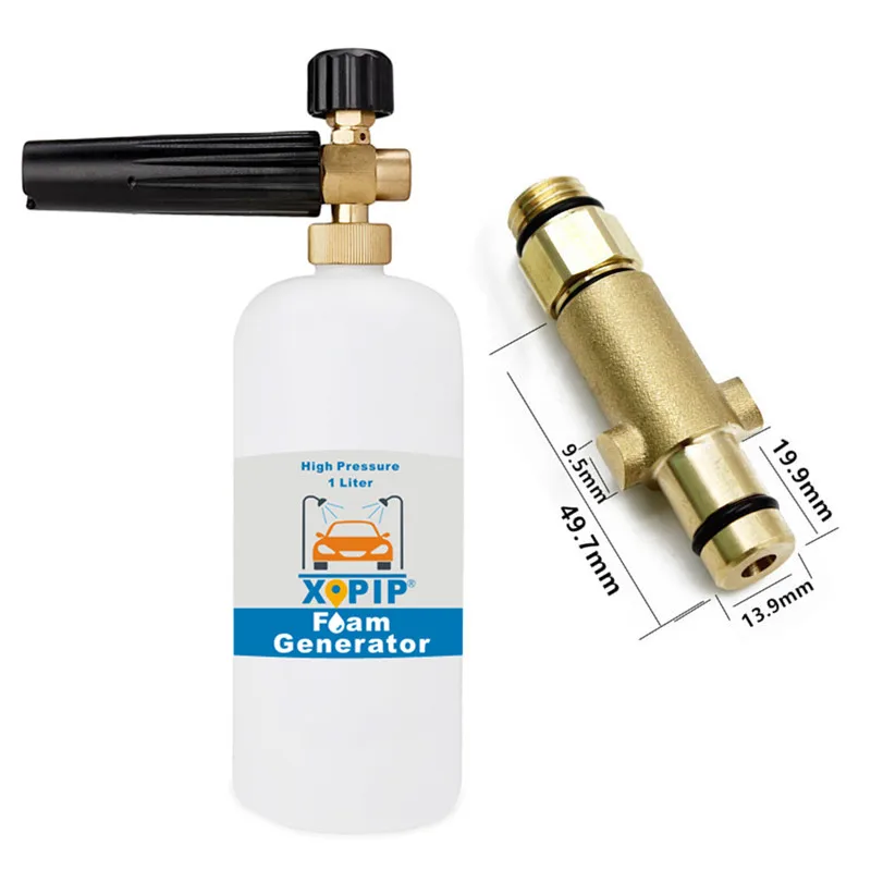 Car Wash Foam Generator For STIHLE RE Series High Pressure Washer Foamer Lance Jet Sprayer 1L Capacity Adjustable Nozzle Thread
Car Wash Foam Generator For STIHLE RE Series High Pressure Washer Foamer Lance Jet Sprayer 1L Capacity Adjustable Nozzle Thread