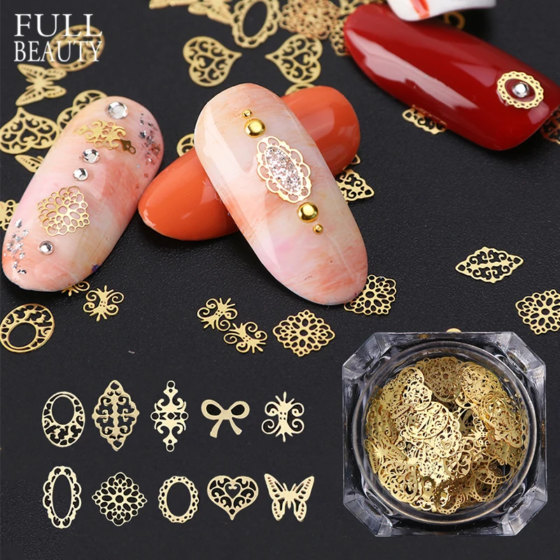 3D Gold Metallic Slice Sequin Paillette Mixed Design Flower Butterfly Charms Nail Art Decoration DIY Hollow Manicure Studs CH967
3D Gold Metallic Slice Sequin Paillette Mixed Design Flower Butterfly Charms Nail Art Decoration DIY Hollow Manicure Studs CH967