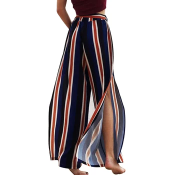 Aibo Carla Sexy High Split Wide Leg Pants Women Summer Beach High Waist Trousers Chic Streetwear sash casual pants capris female
Aibo Carla Sexy High Split Wide Leg Pants Women Summer Beach High Waist Trousers Chic Streetwear sash casual pants capris female