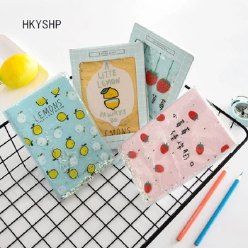 HKYSHP Creative PVC oil sandpaper plastic sleeve fashion student notebook textbook flowable sequin book school office supplies
HKYSHP Creative PVC oil sandpaper plastic sleeve fashion student notebook textbook flowable sequin book school office supplies