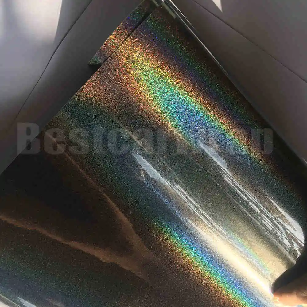 3M GREY PSYCHEDELIC GLOSS METALLIC FLIP CAR WRAPPING FILM WITH AIR FREE (5)