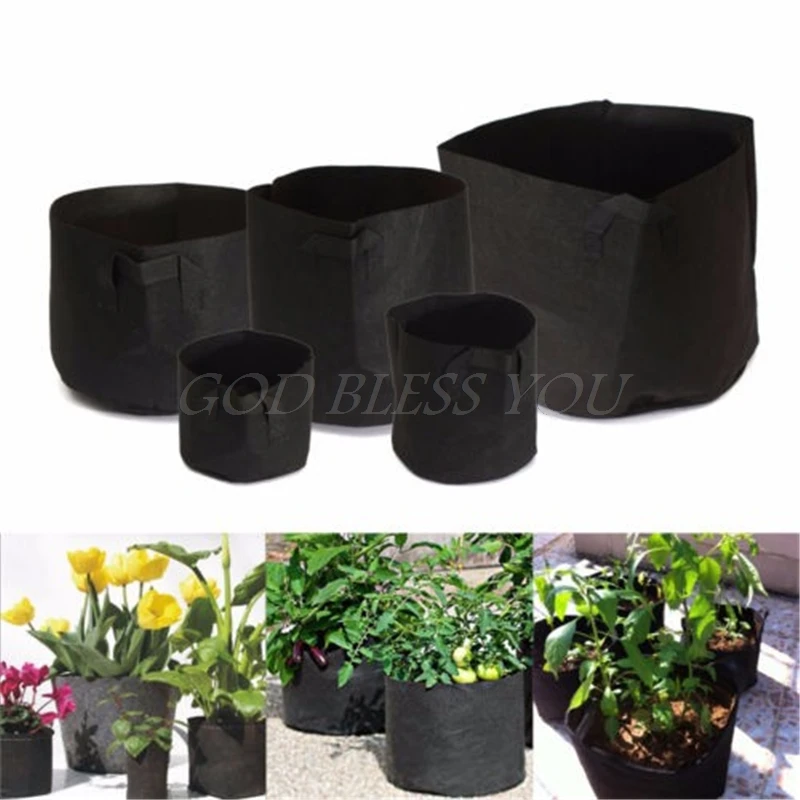 Round Fabric Pots Plant Pouch Root Container Grow Bag Aeration Pot Container
Round Fabric Pots Plant Pouch Root Container Grow Bag Aeration Pot Container