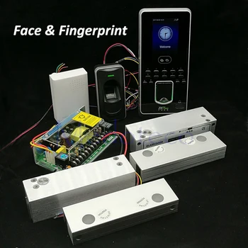 DIY Face Access Control System Kit Frameless Glass Door Access Control set +Fingerprint Reader for Double Frameless Glass Door
DIY Face Access Control System Kit Frameless Glass Door Access Control set +Fingerprint Reader for Double Frameless Glass Door