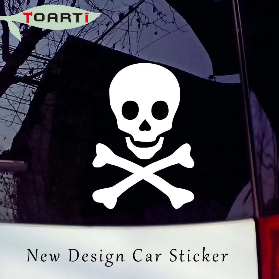 Double Bones Skull Car Stickers Vinyl Removable Window Decals DIY Creative Car Styling Stickers Accessories 9*13CM
Double Bones Skull Car Stickers Vinyl Removable Window Decals DIY Creative Car Styling Stickers Accessories 9*13CM