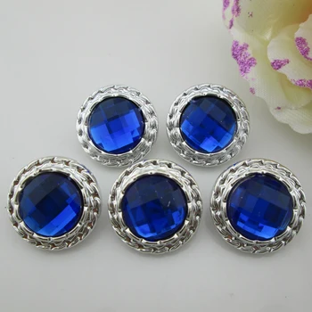 20pcs blue gem acrylic rhinestone buttons coat boots sewing clothes accessories 22mm
20pcs blue gem acrylic rhinestone buttons coat boots sewing clothes accessories 22mm