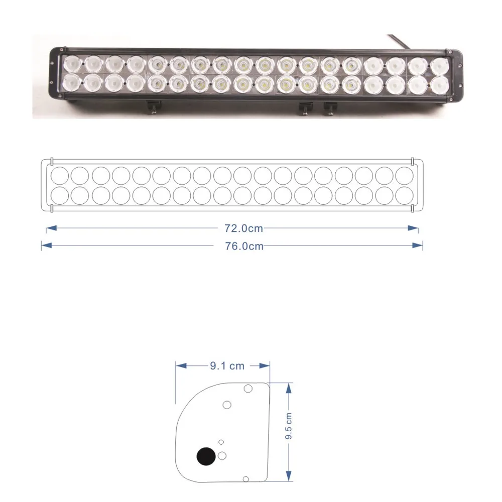 High Power 30 inch LED Light Bar 360W LED Work Driving Light Bar 10W Led Offroad Boat Car Tractor Truck 4x4 SUV ATV 12V 24V 360W
High Power 30 inch LED Light Bar 360W LED Work Driving Light Bar 10W Led Offroad Boat Car Tractor Truck 4x4 SUV ATV 12V 24V 360W