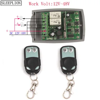 Sleeplion 36V 12-48V 2CH RF Wireless Remote Control System Teleswitch 1/2/3 Transmitter Receiver Gate Door Remote 12V 24V ON OFF
Sleeplion 36V 12-48V 2CH RF Wireless Remote Control System Teleswitch 1/2/3 Transmitter Receiver Gate Door Remote 12V 24V ON OFF