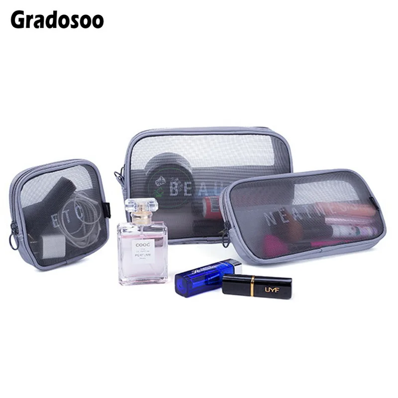 Gradosoo Clear Makeup Bag Women Travel Cosmetic Bag Transparent Toiletry Bag Sets Female Wash Kit Small Organizer Storage LBF591
Gradosoo Clear Makeup Bag Women Travel Cosmetic Bag Transparent Toiletry Bag Sets Female Wash Kit Small Organizer Storage LBF591