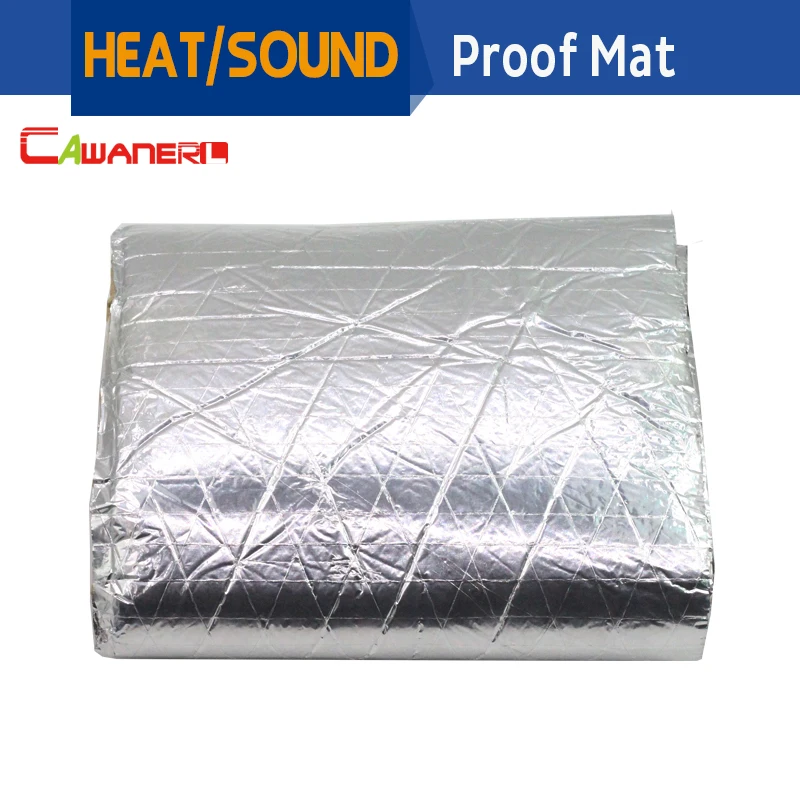 Cawanerl Aluminum Foil Car Truck SUV Body Sound Heat Insulation Mat Deadening Carpet Deadener Self-Adhesive 30CM X 100CM
Cawanerl Aluminum Foil Car Truck SUV Body Sound Heat Insulation Mat Deadening Carpet Deadener Self-Adhesive 30CM X 100CM