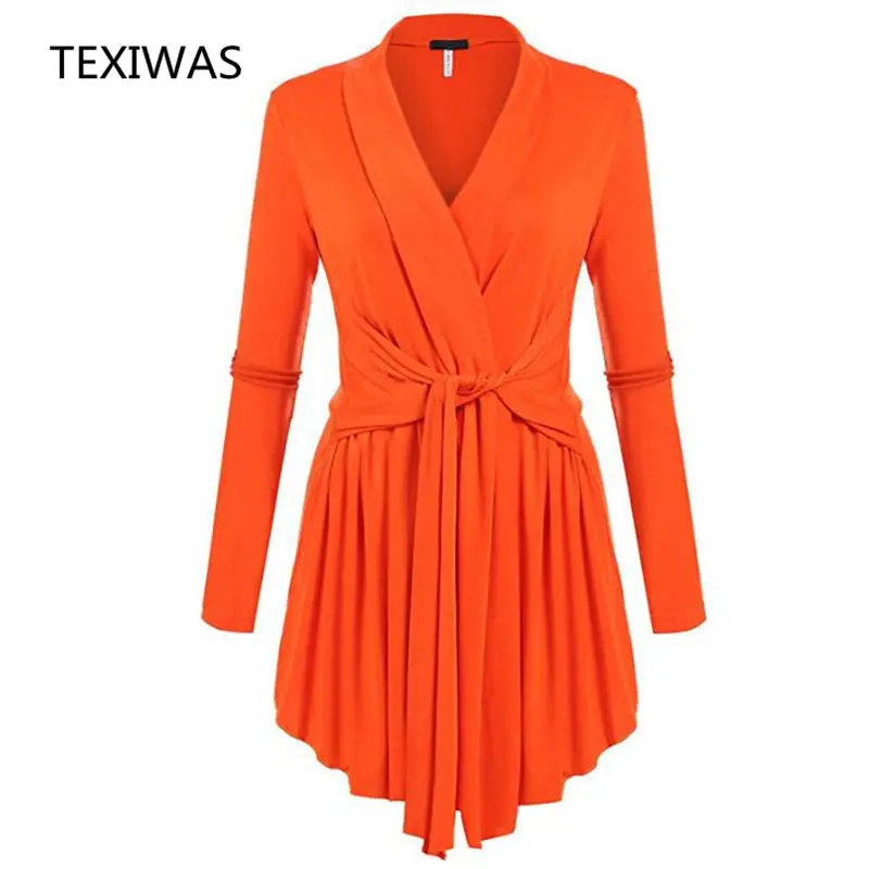 TEXIWAS Elegant OL Plus Size Women Knitting Cardigan long Sleeves Solid Lace Up Belted Casual Woman Soft casual sweater Coat
TEXIWAS Elegant OL Plus Size Women Knitting Cardigan long Sleeves Solid Lace Up Belted Casual Woman Soft casual sweater Coat