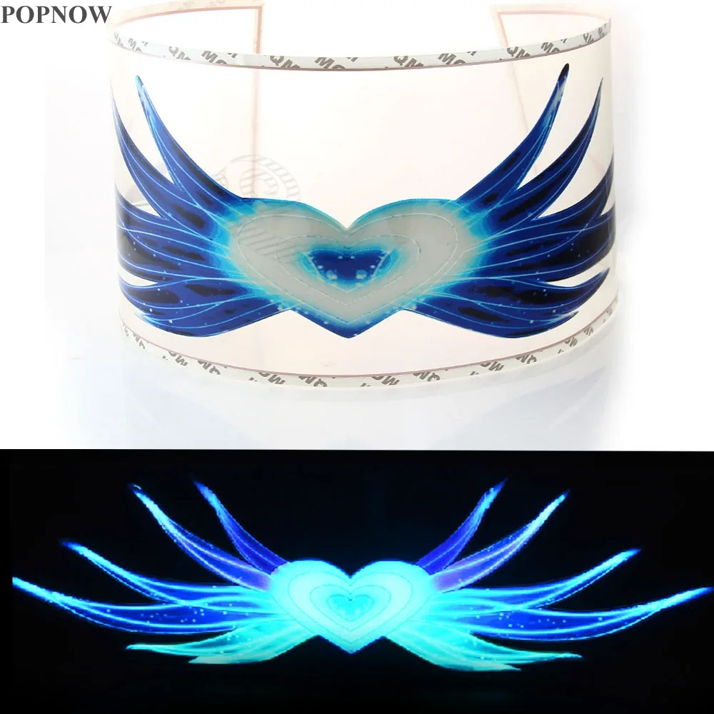90x25cm Crystal blue LED Sound Music Activated EL Car Stickers Equalizer Glow Flash Panel Light Flashing Music Rhythm Light#3404
90x25cm Crystal blue LED Sound Music Activated EL Car Stickers Equalizer Glow Flash Panel Light Flashing Music Rhythm Light#3404