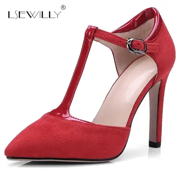 Lsewilly Women Pumps High Heels Platform Pointed Toe T-straps Women Party Shoes Thin Heels luxury Women Shoes Size 34-43 S499
Lsewilly Women Pumps High Heels Platform Pointed Toe T-straps Women Party Shoes Thin Heels luxury Women Shoes Size 34-43 S499