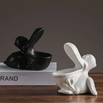 Europe Retro Resin Big Mouth Pelican Animal Jewelry Storage Box Creative Multifunctional Storage Box Home Decor for Gift Craft
Europe Retro Resin Big Mouth Pelican Animal Jewelry Storage Box Creative Multifunctional Storage Box Home Decor for Gift Craft