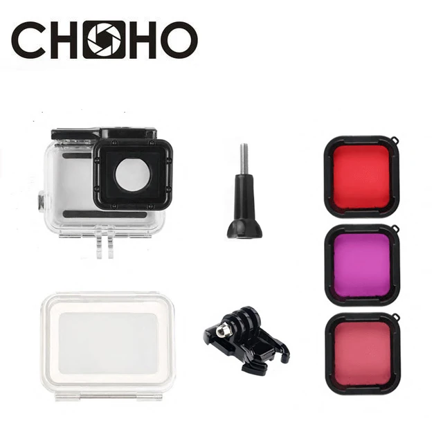 Водонепроницаемый чехол для подводной съемки Gopro Hero 5, 6, 7, Black, Go Pro, 40 м
Водонепроницаемый чехол для подводной съемки Gopro Hero 5, 6, 7, Black, Go Pro, 40 м