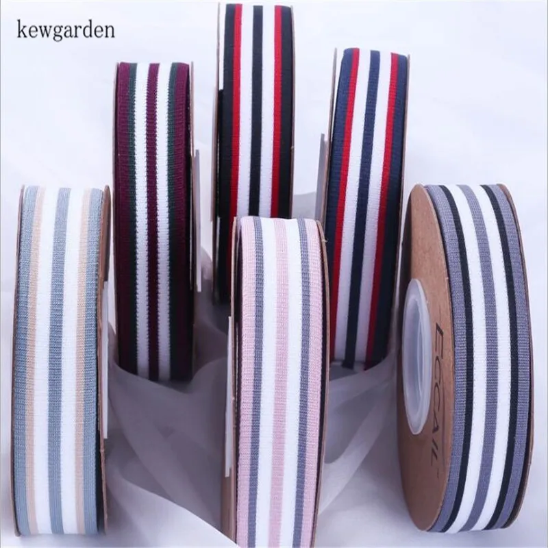 Kewgarden Wholsale Interval Color Stripe Knitting Satin Ribbons 1" 1-1/2" Handmade Tape DIY Bowknot Cotton Ribbon Riband 100 Y
Kewgarden Wholsale Interval Color Stripe Knitting Satin Ribbons 1" 1-1/2" Handmade Tape DIY Bowknot Cotton Ribbon Riband 100 Y
