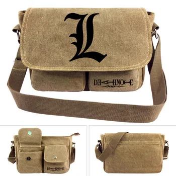 anime Death Note Fans Gift Cross body Bag Men Women Boys Girls Messenger Bags Canvas Shoulder Bag Teenagers Package
anime Death Note Fans Gift Cross body Bag Men Women Boys Girls Messenger Bags Canvas Shoulder Bag Teenagers Package