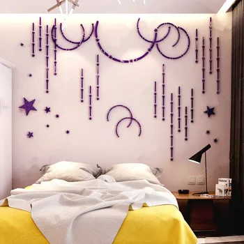 Kids Bedroom Stars Wall Stikers Modern Home Decor Wall Sticker Decals Living Room TV Background 3D Acrylic Wallpaper Mural 1PC
Kids Bedroom Stars Wall Stikers Modern Home Decor Wall Sticker Decals Living Room TV Background 3D Acrylic Wallpaper Mural 1PC