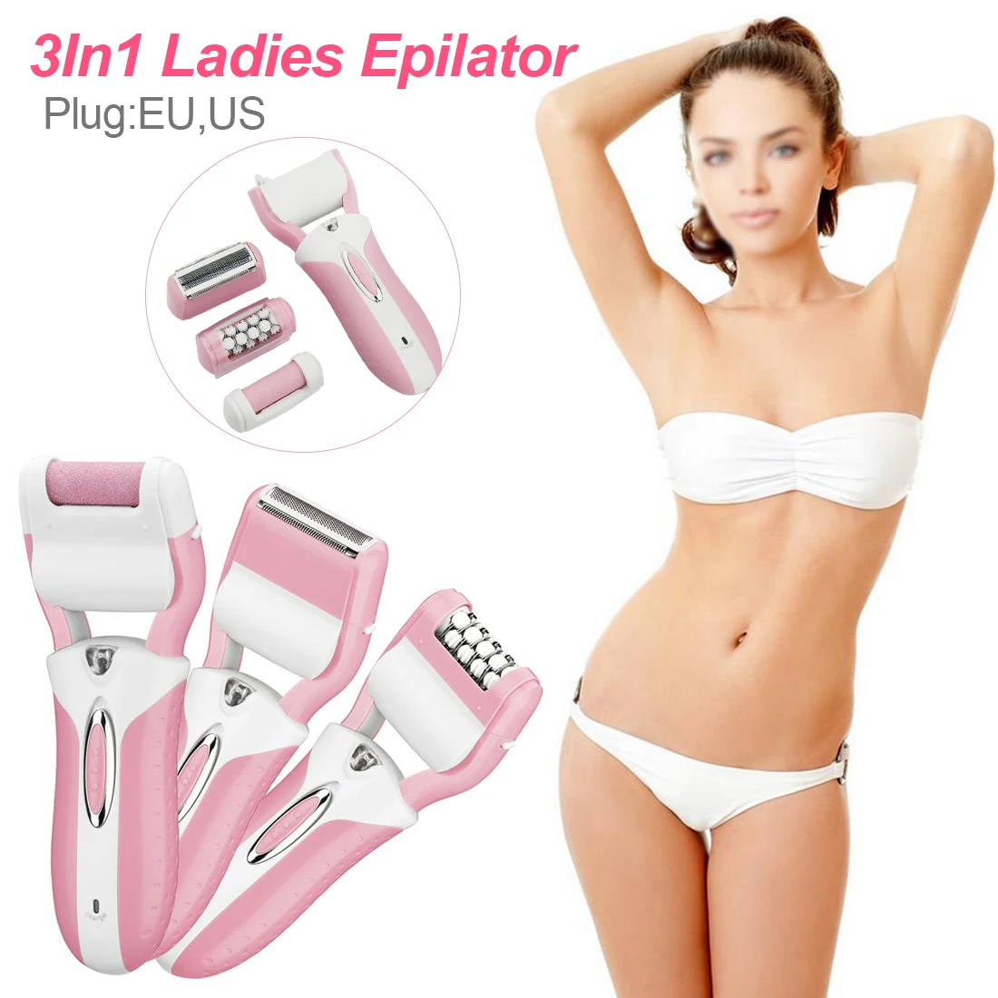Female body facial hair removal electric hair removal device rechargeable foot device three-in-one multi-function female hair
Female body facial hair removal electric hair removal device rechargeable foot device three-in-one multi-function female hair