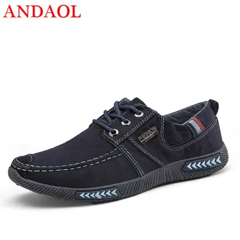 ANDAOL Men's Casual Shoes Top Quality Breathable Light Non-Slip Sneakers New Luxury Korean Trend Lace-Up Marvel Canvas Trainers
ANDAOL Men's Casual Shoes Top Quality Breathable Light Non-Slip Sneakers New Luxury Korean Trend Lace-Up Marvel Canvas Trainers