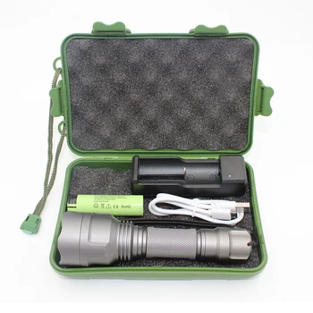 Hunting light C8 L2 Tactical flashlight XM-L2 LED lantern 18650 torch Self Defense Camping Light Lamp
Hunting light C8 L2 Tactical flashlight XM-L2 LED lantern 18650 torch Self Defense Camping Light Lamp