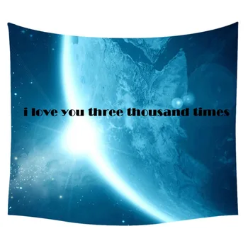 I Love You Three Thousand Times Colorful Print Tapestry Art Room Starry Sky Wall Hanging Tapestry Art Nature
I Love You Three Thousand Times Colorful Print Tapestry Art Room Starry Sky Wall Hanging Tapestry Art Nature