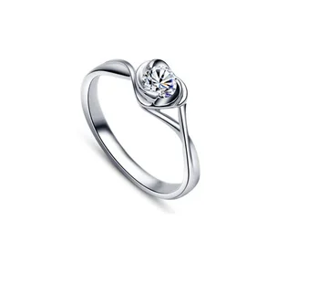 0.4Carat Hear Shape Promise Love Style Engagement Ring Genuine 925 Sterling Silver Ring Best Mother Gift
0.4Carat Hear Shape Promise Love Style Engagement Ring Genuine 925 Sterling Silver Ring Best Mother Gift