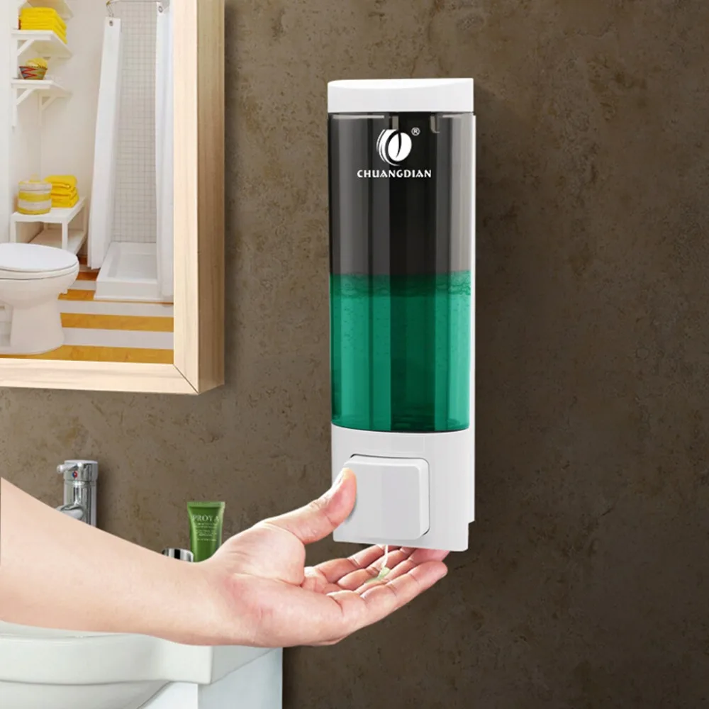 CHUANGDIAN 200ml Home Hotel Bathroom Shower Room Wall Mount Pump Lotion Liquid Soap Container Dispenser Shampoo Box
CHUANGDIAN 200ml Home Hotel Bathroom Shower Room Wall Mount Pump Lotion Liquid Soap Container Dispenser Shampoo Box