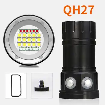 80m LED Diving Flashlight Photography Light Underwater powerful led flashlight Waterproof Torch torch flashlight 18650 #4S14
80m LED Diving Flashlight Photography Light Underwater powerful led flashlight Waterproof Torch torch flashlight 18650 #4S14