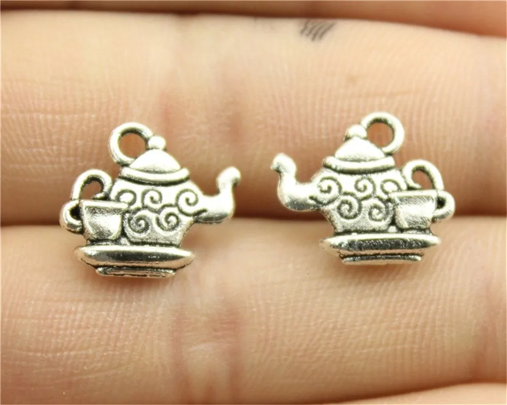 WYSIWYG 10pcs 13x15mm 2 Colors Antique Silver Antique Bronze Plated Teapot Charms Coffee Cup Charm Tea Cup Charms
WYSIWYG 10pcs 13x15mm 2 Colors Antique Silver Antique Bronze Plated Teapot Charms Coffee Cup Charm Tea Cup Charms