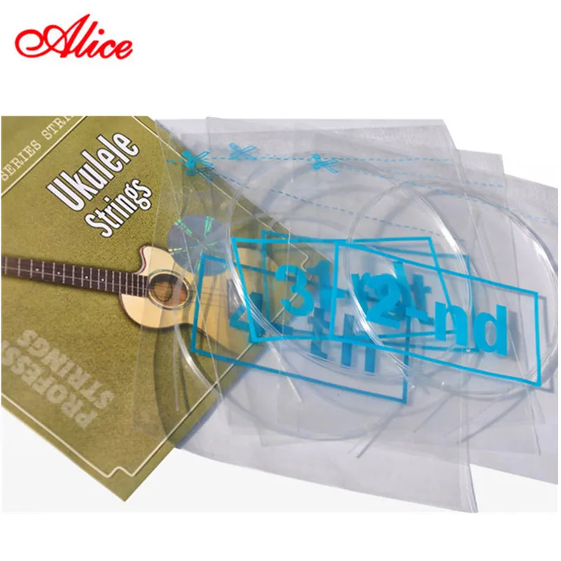 Professional Ukulele Strings Alice Black Nylon Or Clear Nylon 4 Strings AU02 Or AU04 Mini Hawaiian Guitar Strings
Professional Ukulele Strings Alice Black Nylon Or Clear Nylon 4 Strings AU02 Or AU04 Mini Hawaiian Guitar Strings