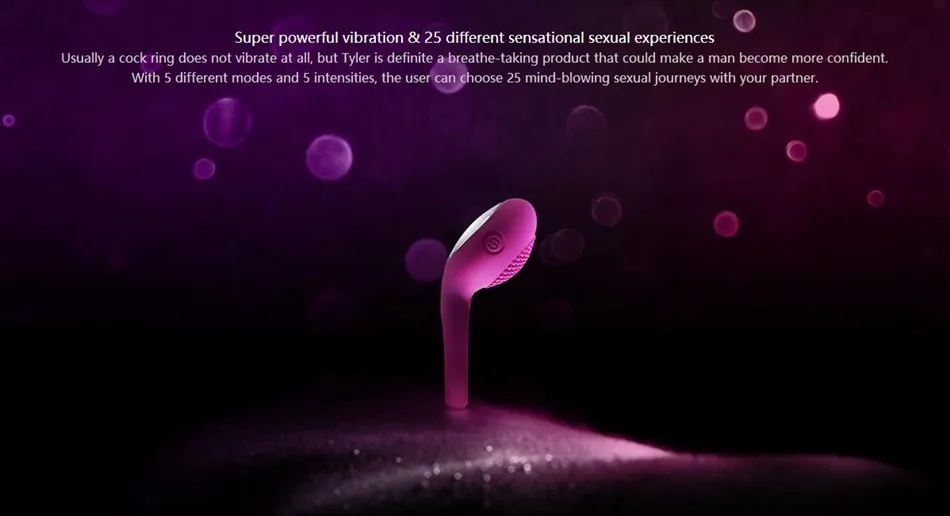 Vibrating Cock Ring Waterproof USB Rechargeable Penis Ring Vibrator Clitoral Stimulation Adult Sex Product Sex Toys for Couples 6