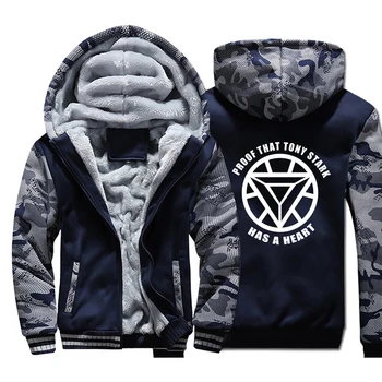 Proof Tony Stark Has A Heart Camo Hoodies Iron Man SuperHero Sweatshirt Camouflage Fleece Jacket Bodywarmer Hoody Mens New Coat
Proof Tony Stark Has A Heart Camo Hoodies Iron Man SuperHero Sweatshirt Camouflage Fleece Jacket Bodywarmer Hoody Mens New Coat